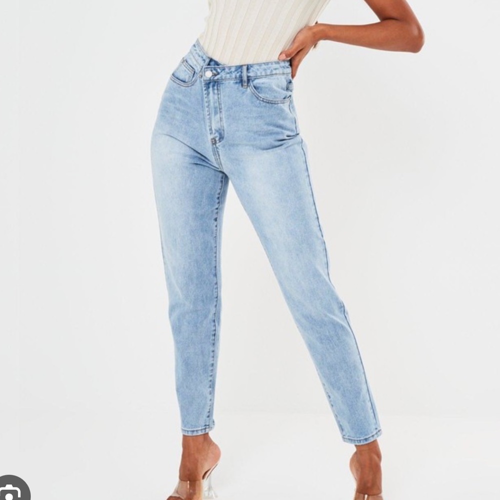 Misguided mom jeans